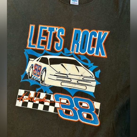 Vtg Russell Racing Tee - Picture 4 of 5